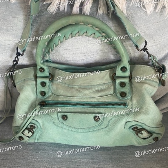 Balenciaga Handbags - ISO 🔎 Balenciaga First or Mini City Bag Y2K 2000s Pistachio Seafoam Mint green